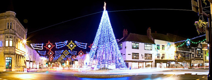 Stratford upon Avon Christmas Lights