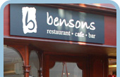Bensons, Stratford upon Avon Cafe